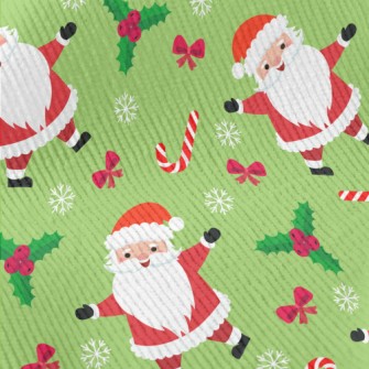 Happy Singing Santa Claus Standard Corduroy