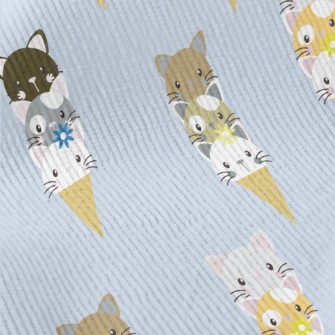 Cat Ice Cream Cone Standard Corduroy