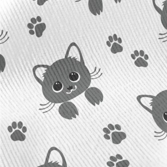 Cute Big Eyes Cat Standard Corduroy