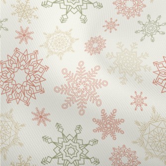 Colorful Beautiful Snowflakes Dobby