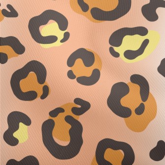 Two-tone Leopard Print Dobby