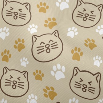 Japanese Style Smiling Cat And Dobby