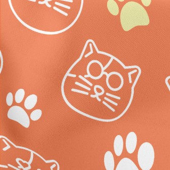 Simple Line Cat Stretch Ponte