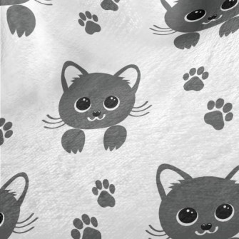 Cute Big Eyes Cat Minky