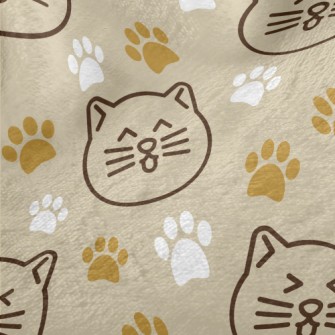 Japanese Style Smiling Cat And Minky