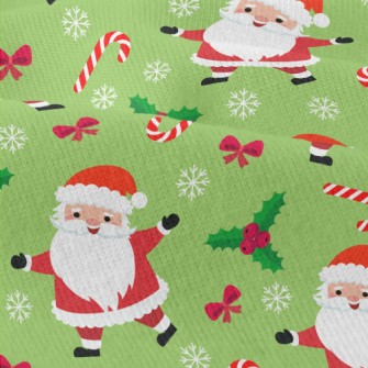 Happy Singing Santa Claus Modern Jersey