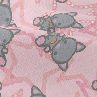 Cute Rainbow Teddy Cat Modern Jersey