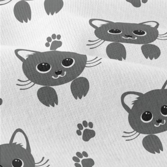 Cute Big Eyes Cat Modern Jersey