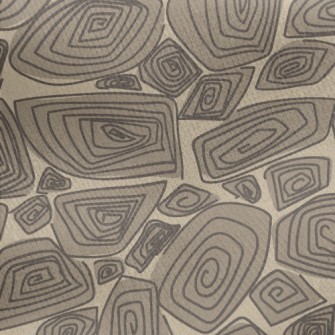 Giraffe Pattern Jersey Backed Fleece