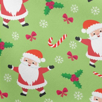 Happy Singing Santa Claus Pongee