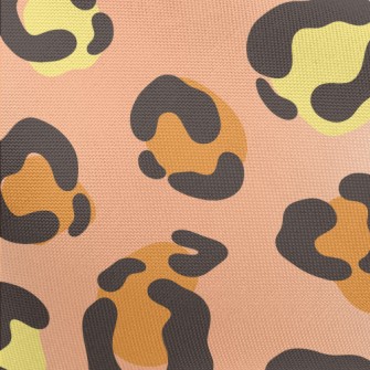 Two-tone Leopard Print Pongee