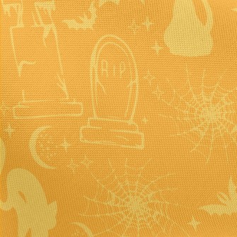 Halloween Elements Silhouette Pongee