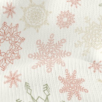 Colorful Beautiful Snowflakes Stretch Jersey