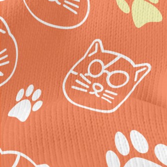 Simple Line Cat Stretch Jersey