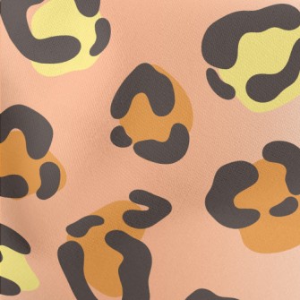 Two-tone Leopard Print Lightweight Cotton Poplin