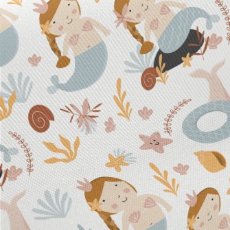 Fairy Tale Mermaid Princess Twill