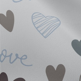 Simple Shape Love Heart Chiffon