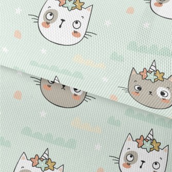 Unicorn Horn Cat Waterproof Oxford