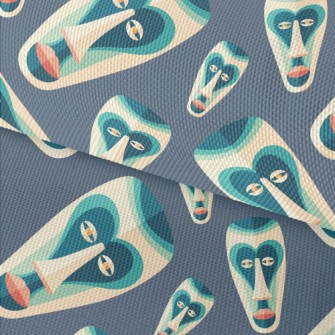 Traditional Tribal Mask Waterproof Oxford