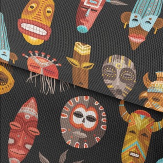 Special Tribal Masks Waterproof Oxford