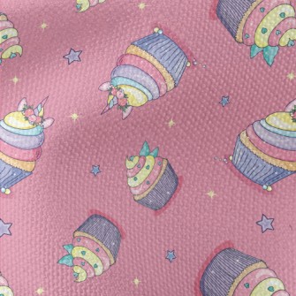 Colorful Shaped Cakes Waterproof Canvas