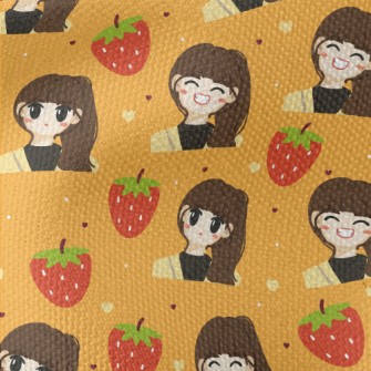 Vitality Ponytail Girl Waterproof Canvas