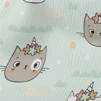 Unicorn Horn Cat Terry