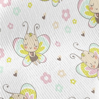 Shy Butterfly Princess Standard Corduroy