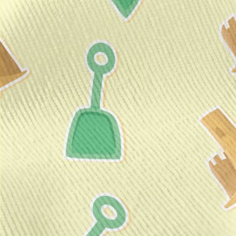 Sand Castle And Shovel Standard Corduroy
