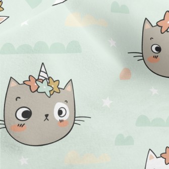 Unicorn Horn Cat Micro Fleece