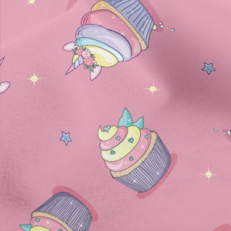 Colorful Shaped Cakes Micro Fleece