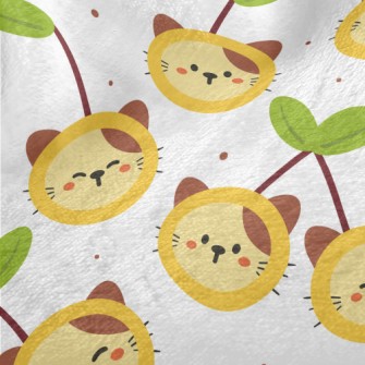 Cherry Cat Minky