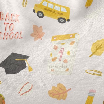 Regular School Day Minky