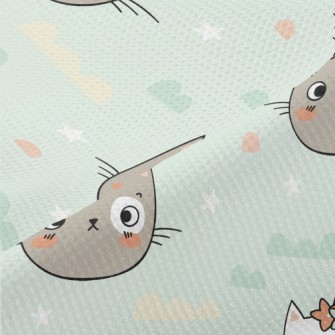 Unicorn Horn Cat Piqué