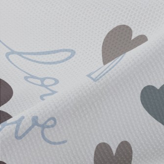 Simple Shape Love Heart Piqué