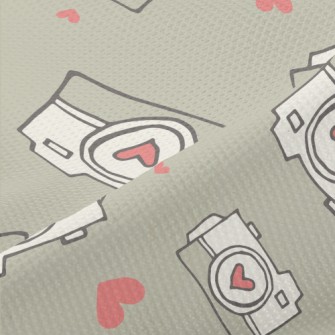 Love Lens Camera Piqué