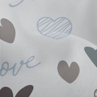 Simple Shape Love Heart Lightweight Performance Linen