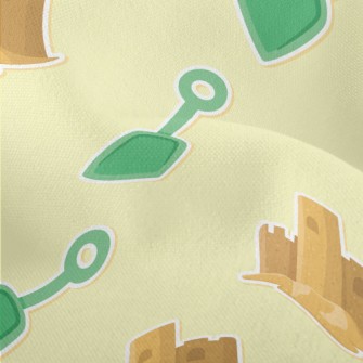 Sand Castle And Shovel Lightweight Performance Linen