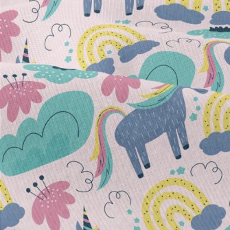 Quiet Colorful Unicorn Modern Jersey