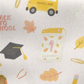 Regular School Day Jersey Backed Fleece