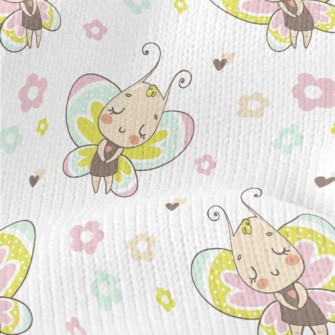 Shy Butterfly Princess Stretch Jersey