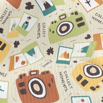 Colorful Camera Films Stretch Jersey