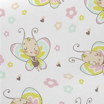 Shy Butterfly Princess Midweight Cotton Poplin