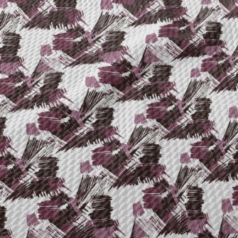 Irregular Lines Birdseye Piqué