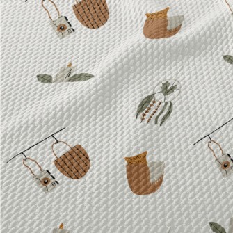 MUJI Style Decoration Birdseye Piqué