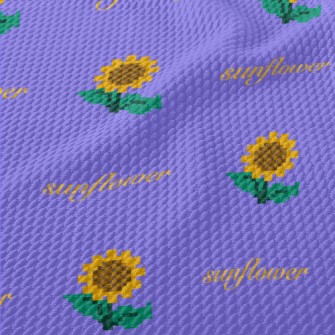 Vitality Sunflower Birdseye Piqué