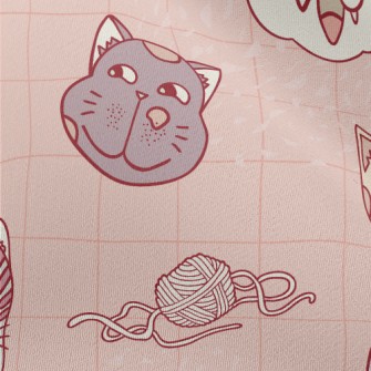 Funny Expression Cat Chiffon