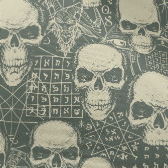 Fierce Skull Chiffon