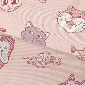 Funny Expression Cat Waterproof Oxford