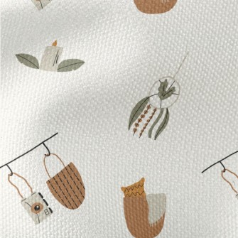 MUJI Style Decoration Waterproof Canvas